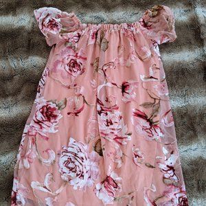 Floral Off-Shoulder Dress